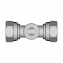 Noyon & Thiebault 1/2" Tee Fitting - 3 Configurations - Downloadable CAD Representation_270_0_degree_snapshot