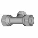 Noyon & Thiebault 1/2" Tee Fitting - 3 Configurations - Downloadable CAD Representation_60_30_degree_snapshot