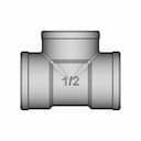 Pepte 1/2" Tee Fitting Ff-F | High-Quality CAD Model_0_0_degree_snapshot
