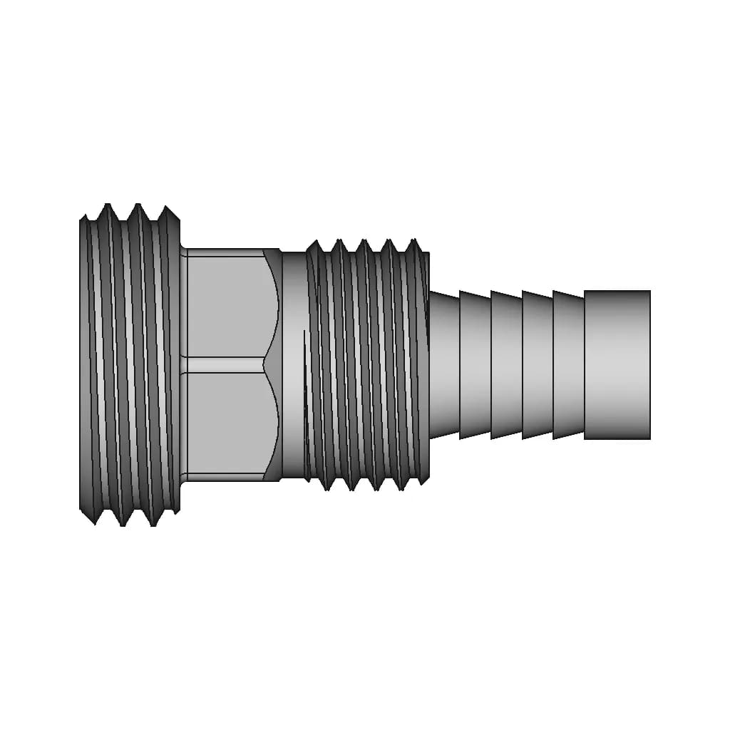 Per Ø12 Mm Compression Fitting - 1/2" Male | High-Quality CAD Model_270_0_degree_snapshot