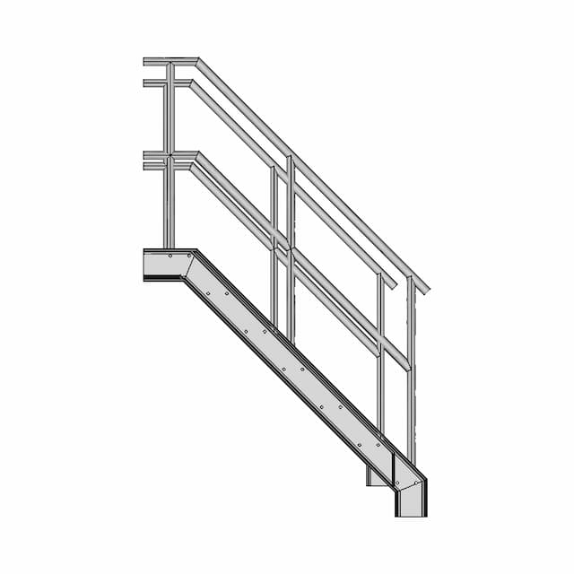 Steel Stair - Standard Mechanical Component