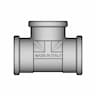 Tecuro 1/2" Female Brass Tee Fitting - Downloadable CAD Representation_0_0_degree_snapshot
