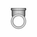 Tecuro 1/2" Female Brass Tee Fitting - Downloadable CAD Representation_0_270_degree_snapshot