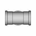 Tecuro 1/2" Female Brass Tee Fitting - Downloadable CAD Representation_90_0_degree_snapshot
