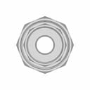 Brass 1" Female To 1/2" Male Fitting - Downloadable CAD Representation_0_270_degree_snapshot