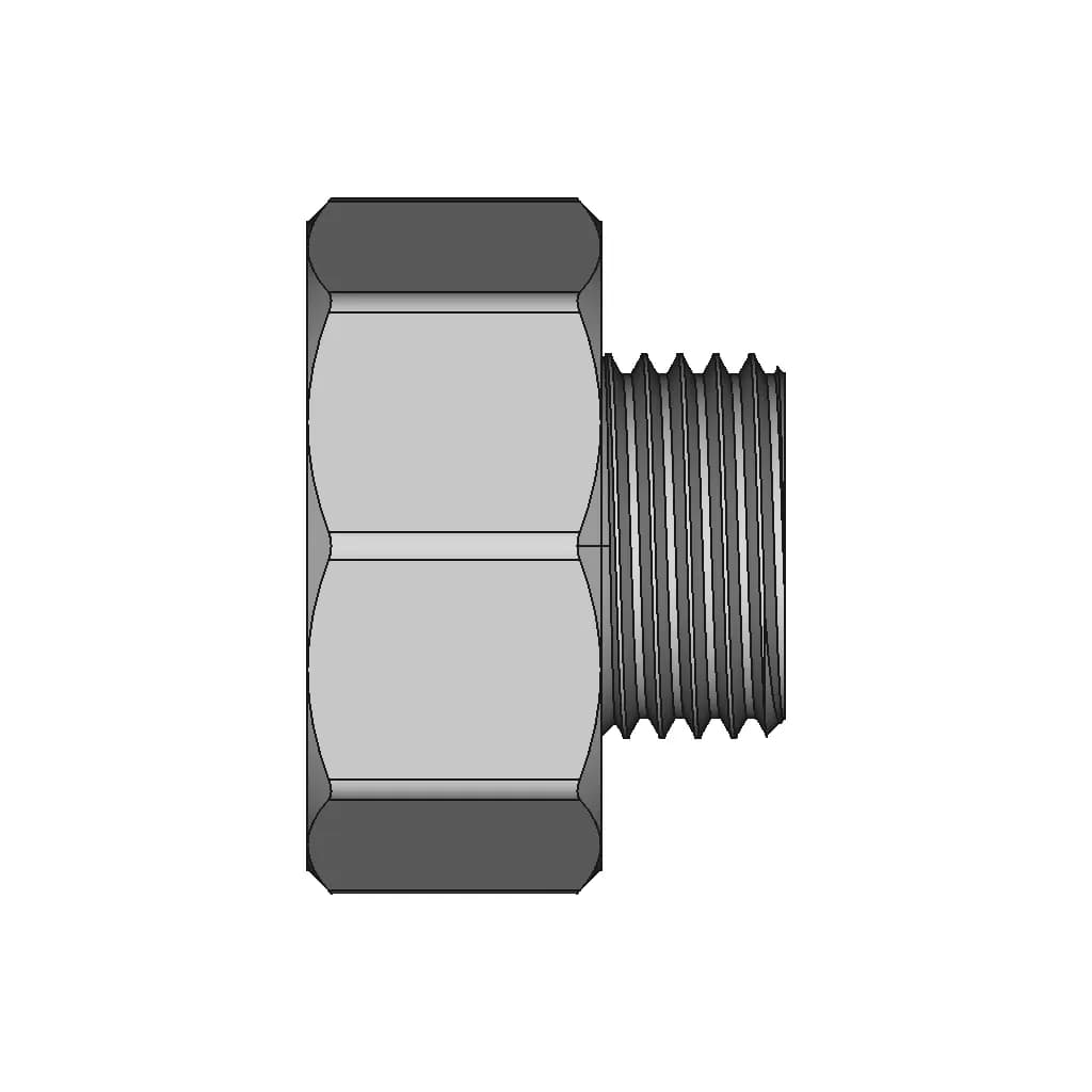 Brass 1" Female To 1/2" Male Fitting - Downloadable CAD Representation_90_0_degree_snapshot