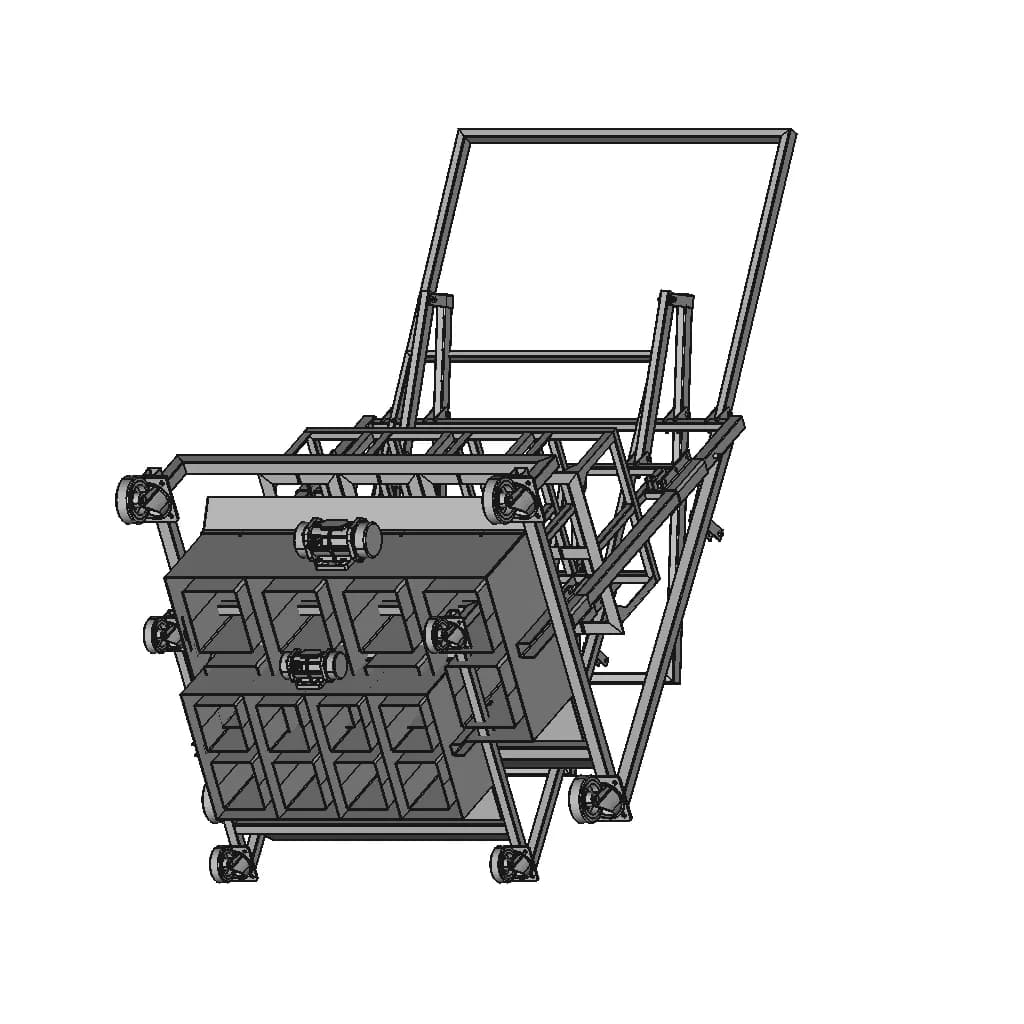 Manual Brick Machine V2 | 3D Engineering Design File_60_30_degree_snapshot