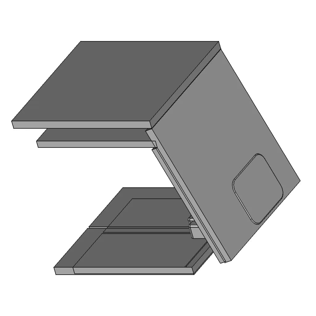 Telegreen Lock V2 - Standard Mechanical Component_60_30_degree_snapshot