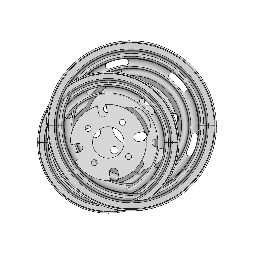 Rim Tire - Standard Mechanical Component_0_270_degree_snapshot