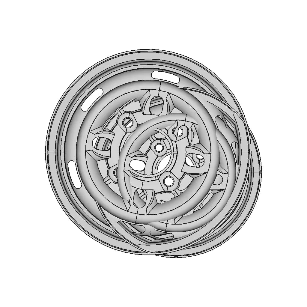 Rim Tire - Standard Mechanical Component_0_90_degree_snapshot