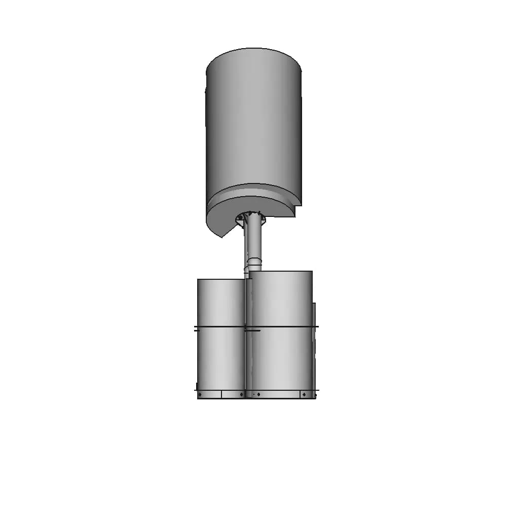Metal Drums For The Playground Маф Барабаны Металлические Для Детской Площадки - Downloadable CAD Representation_270_0_degree_snapshot