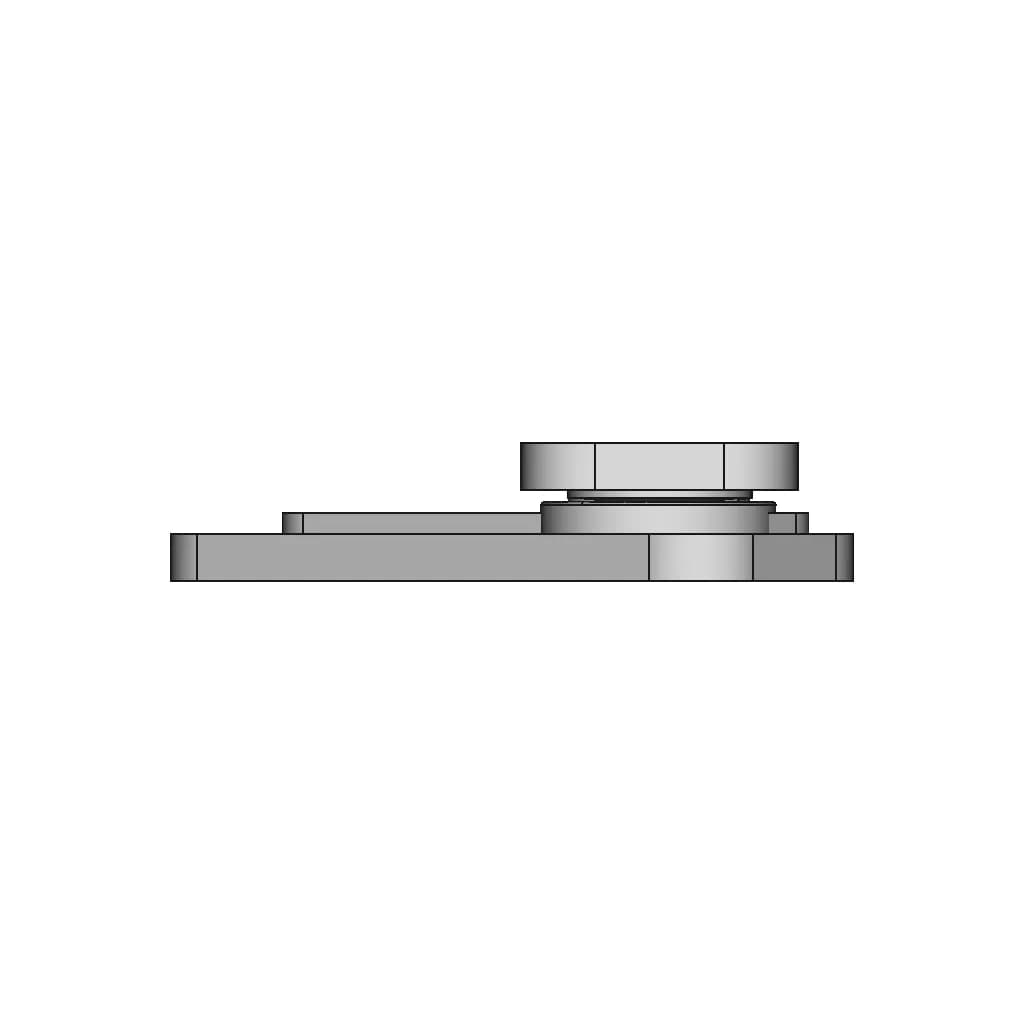 Murphy Door Or Closet Hardware - Downloadable CAD Representation_270_0_degree_snapshot