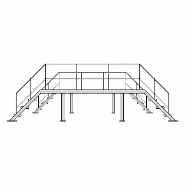 Steel Stairs - Standard Mechanical Component
