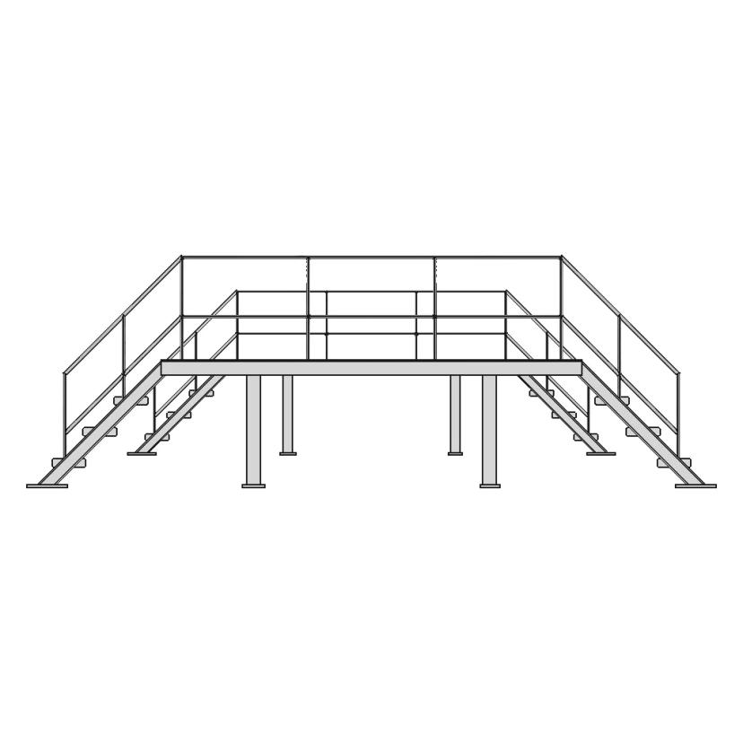 Steel Stairs - Standard Mechanical Component