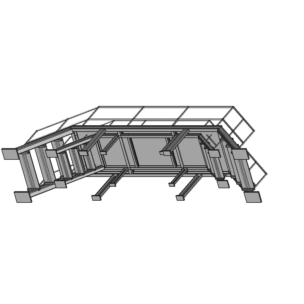 Steel Stairs - Standard Mechanical Component_60_30_degree_snapshot