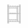 Shelf Wooden - Downloadable CAD Representation_0_270_degree_snapshot