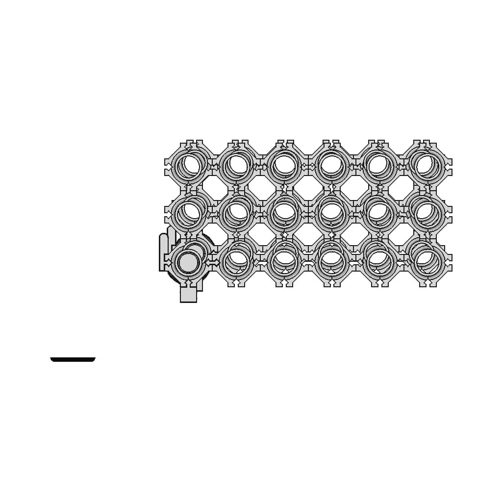 Rack | Holder | Shelf For Beer Bottles (Reupload) | 3D Engineering Design File_270_0_degree_snapshot