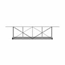 Steel Roof 11.7 X 6 -H 3.5 Mt | High-Quality CAD Model_270_0_degree_snapshot