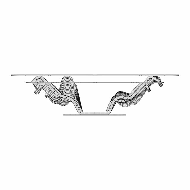 Wooden Dining Table - Downloadable CAD Representation