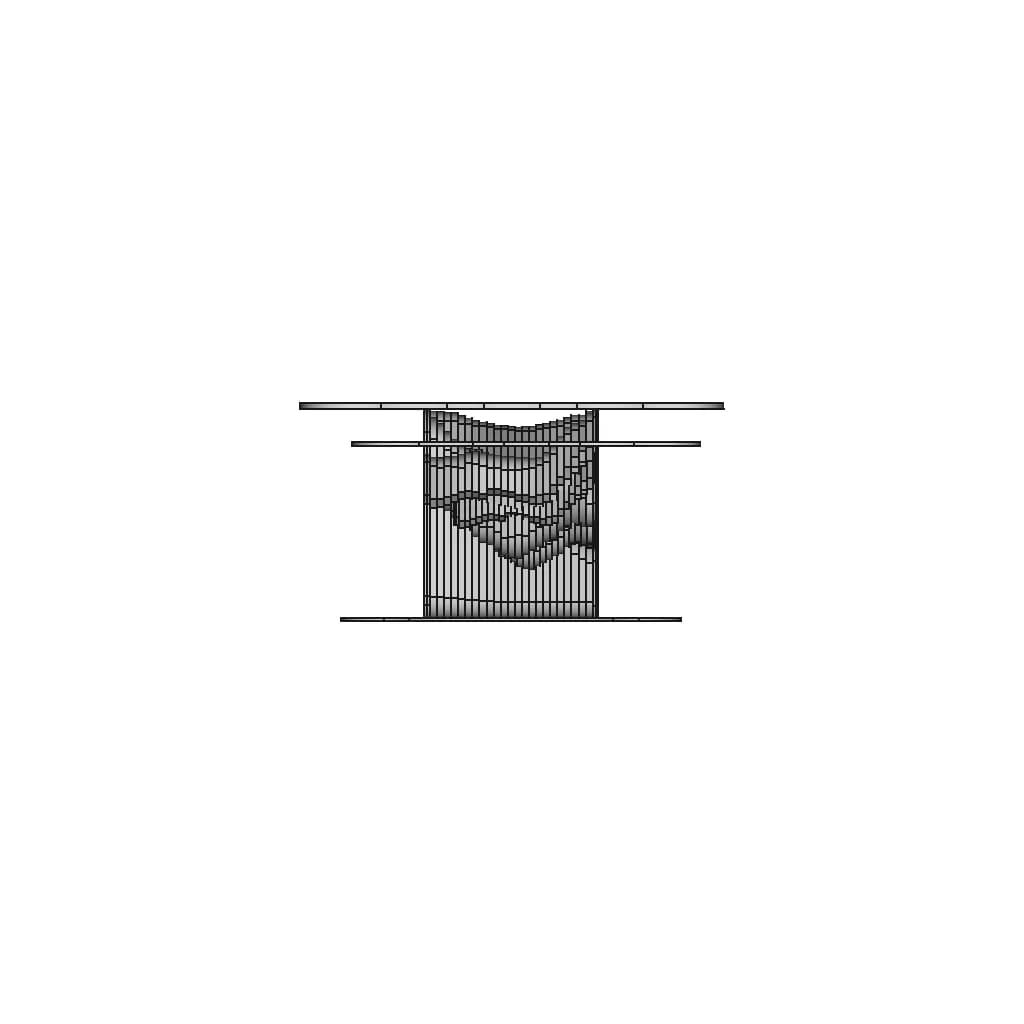 Wooden Dining Table - Downloadable CAD Representation_0_270_degree_snapshot
