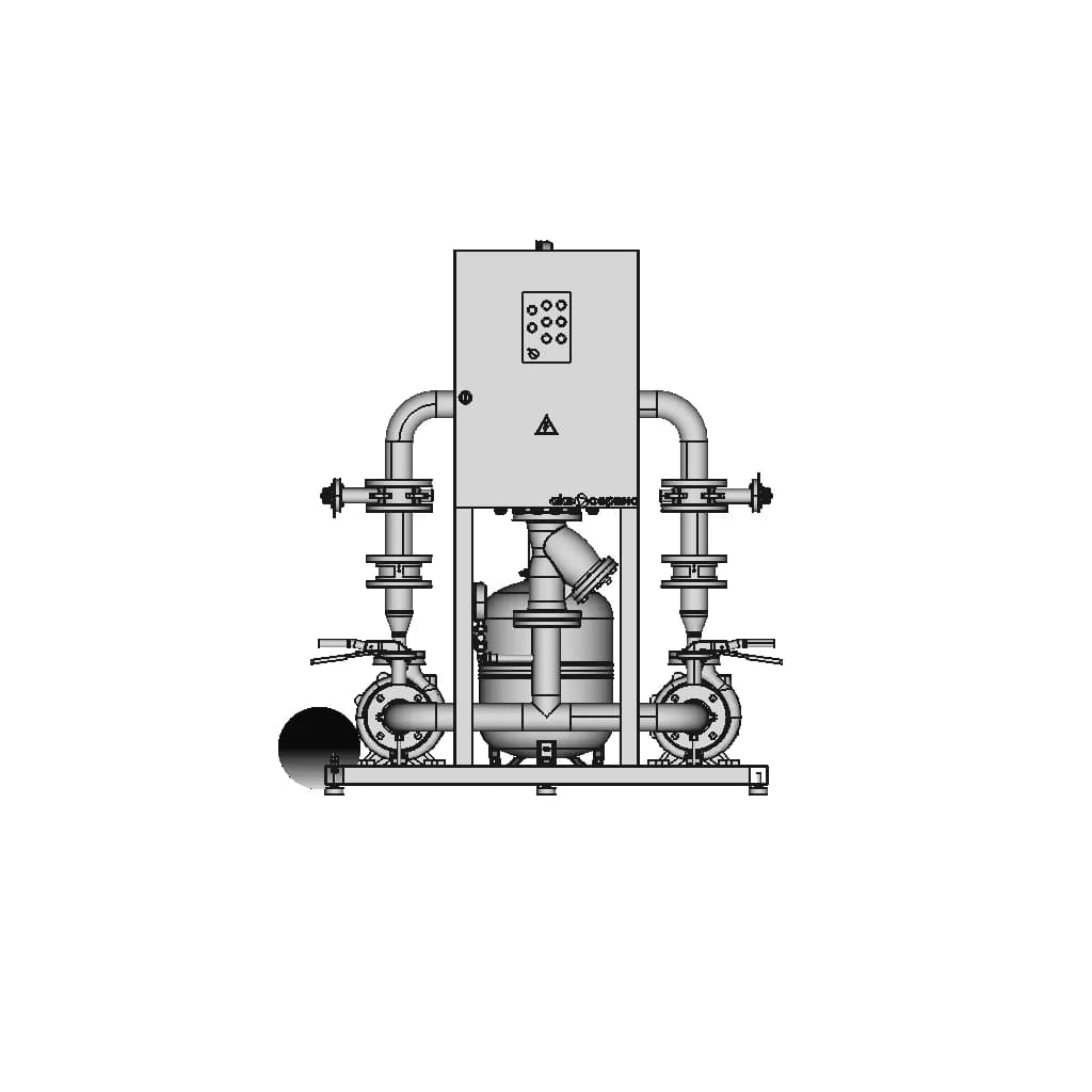 Смесительный Узел Вентиляции (240400008) - Downloadable CAD Representation_0_90_degree_snapshot