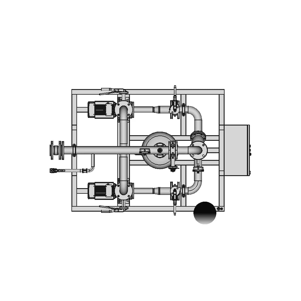 Смесительный Узел Вентиляции (240400008) - Downloadable CAD Representation_270_0_degree_snapshot