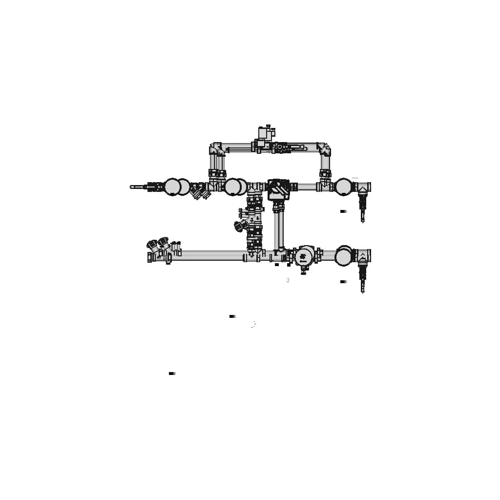 Смесительный Узел Вентиляции (240200088) | High-Quality CAD Model_0_90_degree_snapshot
