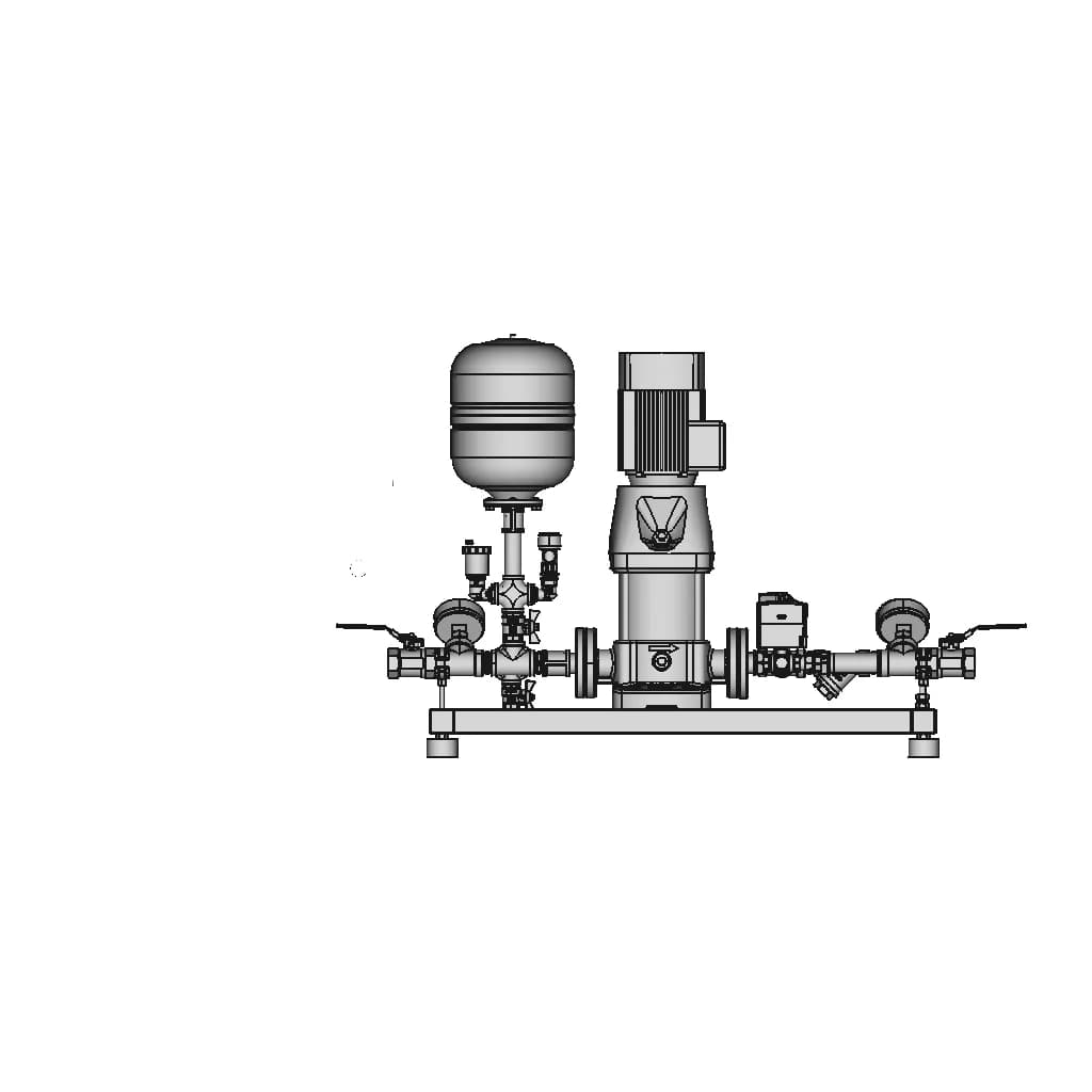 Смесительный Узел Вентиляции (240201155) - Downloadable CAD Representation_0_270_degree_snapshot