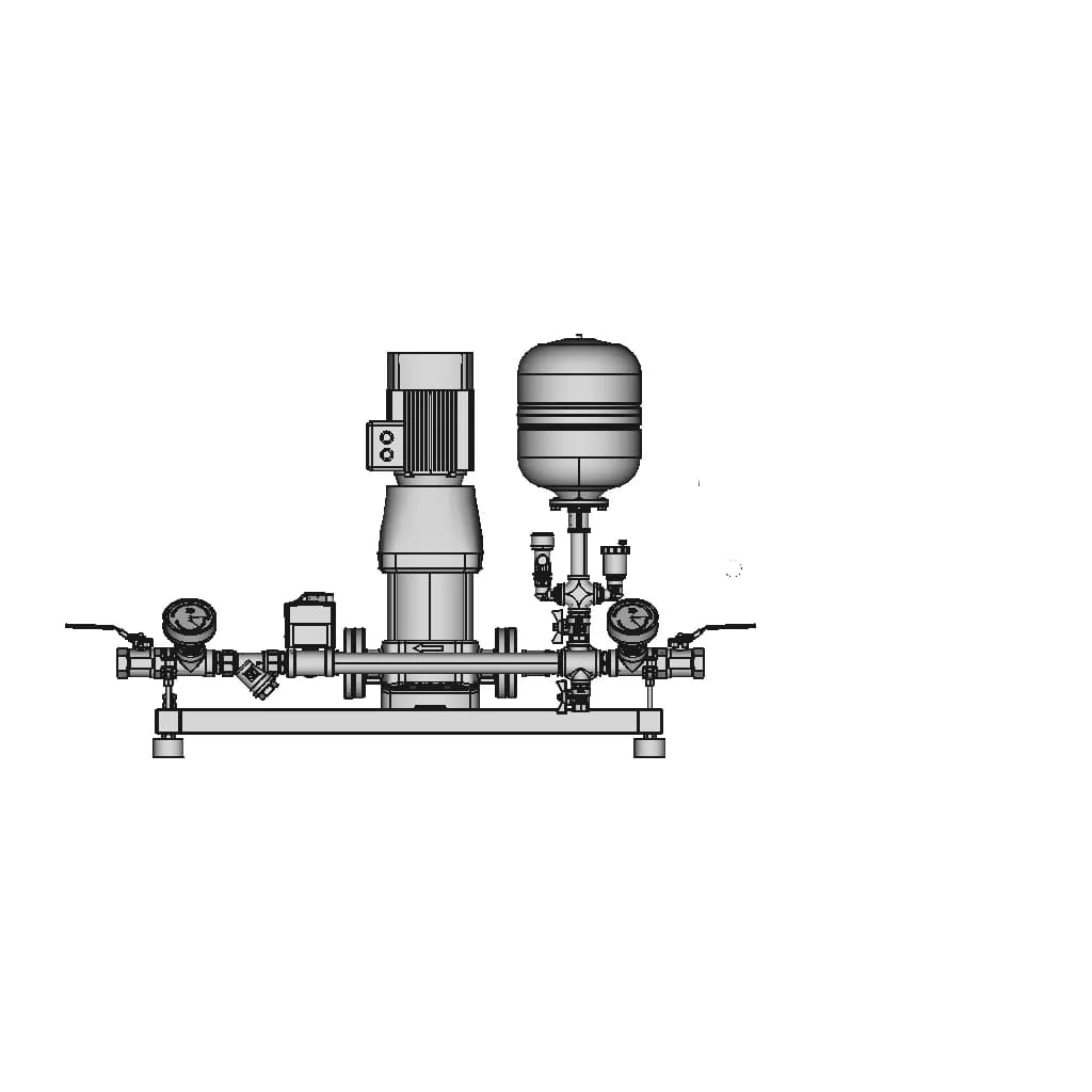 Смесительный Узел Вентиляции (240201155) - Downloadable CAD Representation_0_90_degree_snapshot