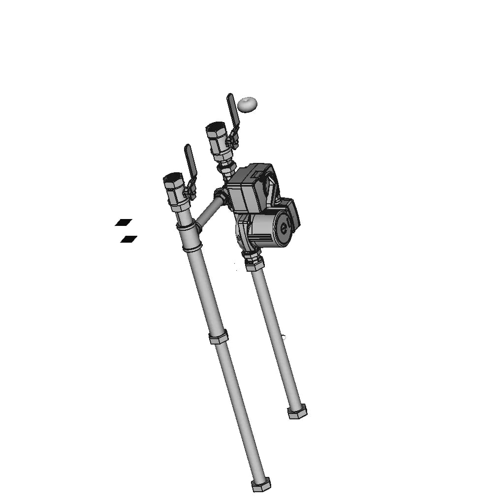 Смесительный Узел Вентиляции (24020045) | 3D Engineering Design File_60_30_degree_snapshot