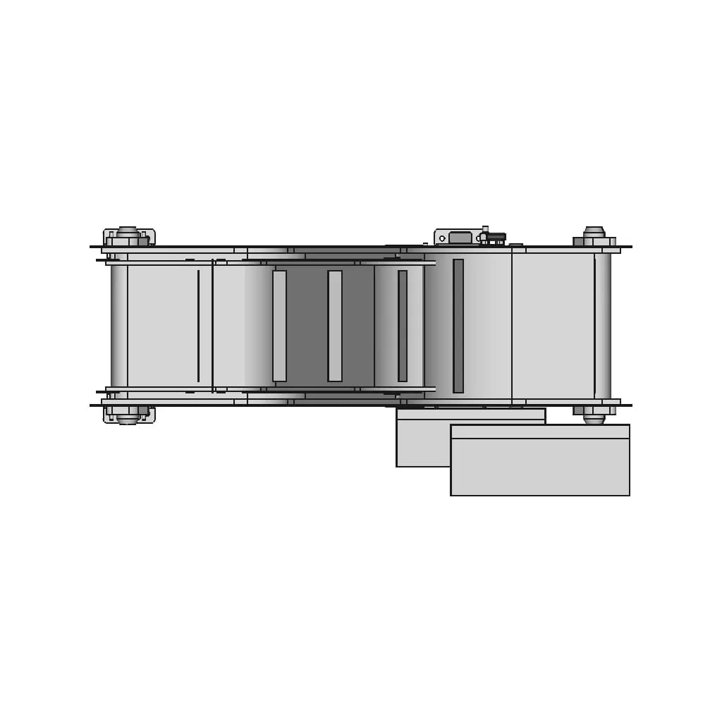 Belt Conveyor - Standard Mechanical Component_270_0_degree_snapshot