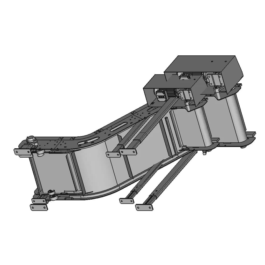 Belt Conveyor - Standard Mechanical Component_60_30_degree_snapshot