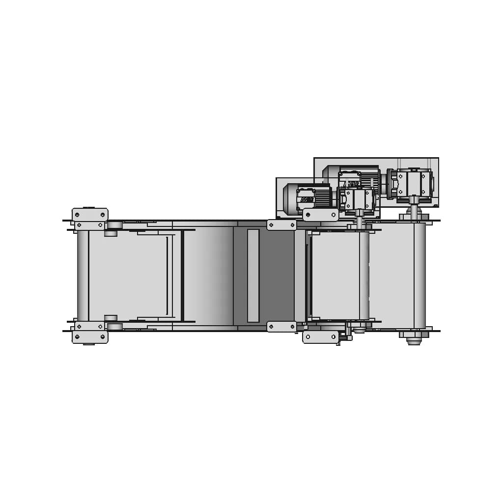 Belt Conveyor - Standard Mechanical Component_90_0_degree_snapshot