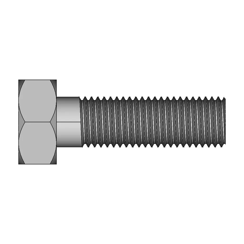 Bolt And Nut - Standard Mechanical Component_0_270_degree_snapshot