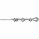 Wire Rope Thimble & 3 Clamps - Standard Mechanical Component_0_90_degree_snapshot
