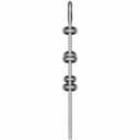 Wire Rope Thimble & 3 Clamps - Standard Mechanical Component_270_0_degree_snapshot