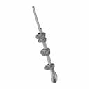 Wire Rope Thimble & 3 Clamps - Standard Mechanical Component_60_30_degree_snapshot
