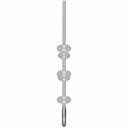 Wire Rope Thimble & 3 Clamps - Standard Mechanical Component_90_0_degree_snapshot