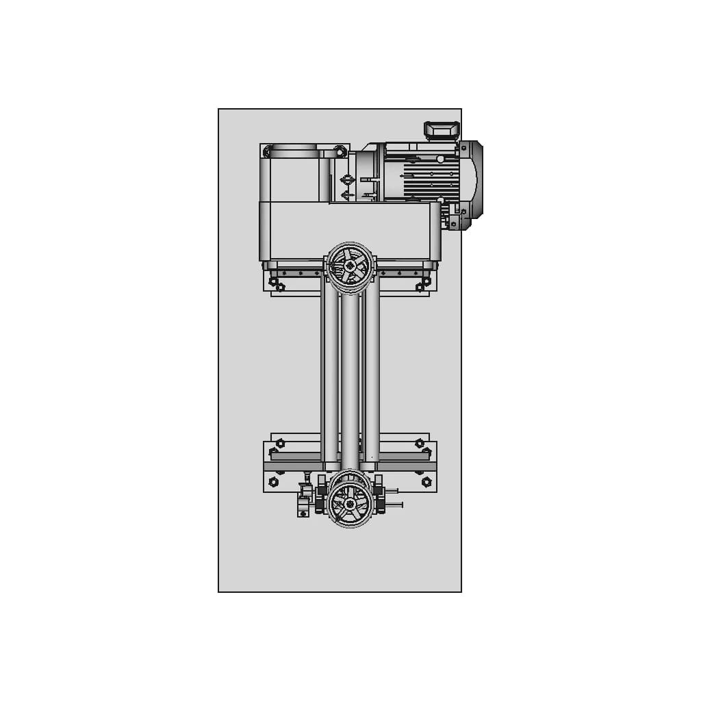 Motorized Rotary Sheet Metal Roller | High-Quality CAD Model_0_0_degree_snapshot