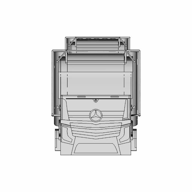 Mercedes Truck Actros Cabin | 3D Engineering Design File