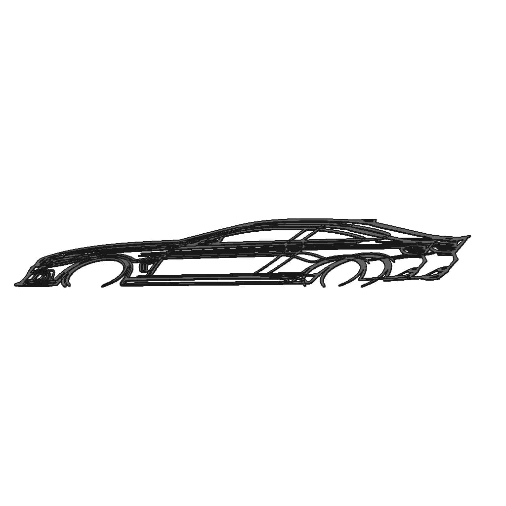 F32 Metal Wall Art | 3D Engineering Design File_60_30_degree_snapshot