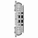Diesellok V200 Blue Brixx No. 107447 | High-Quality CAD Model_0_270_degree_snapshot