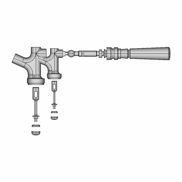 Tap For A 12-Liter Beer Tap System | High-Quality CAD Model