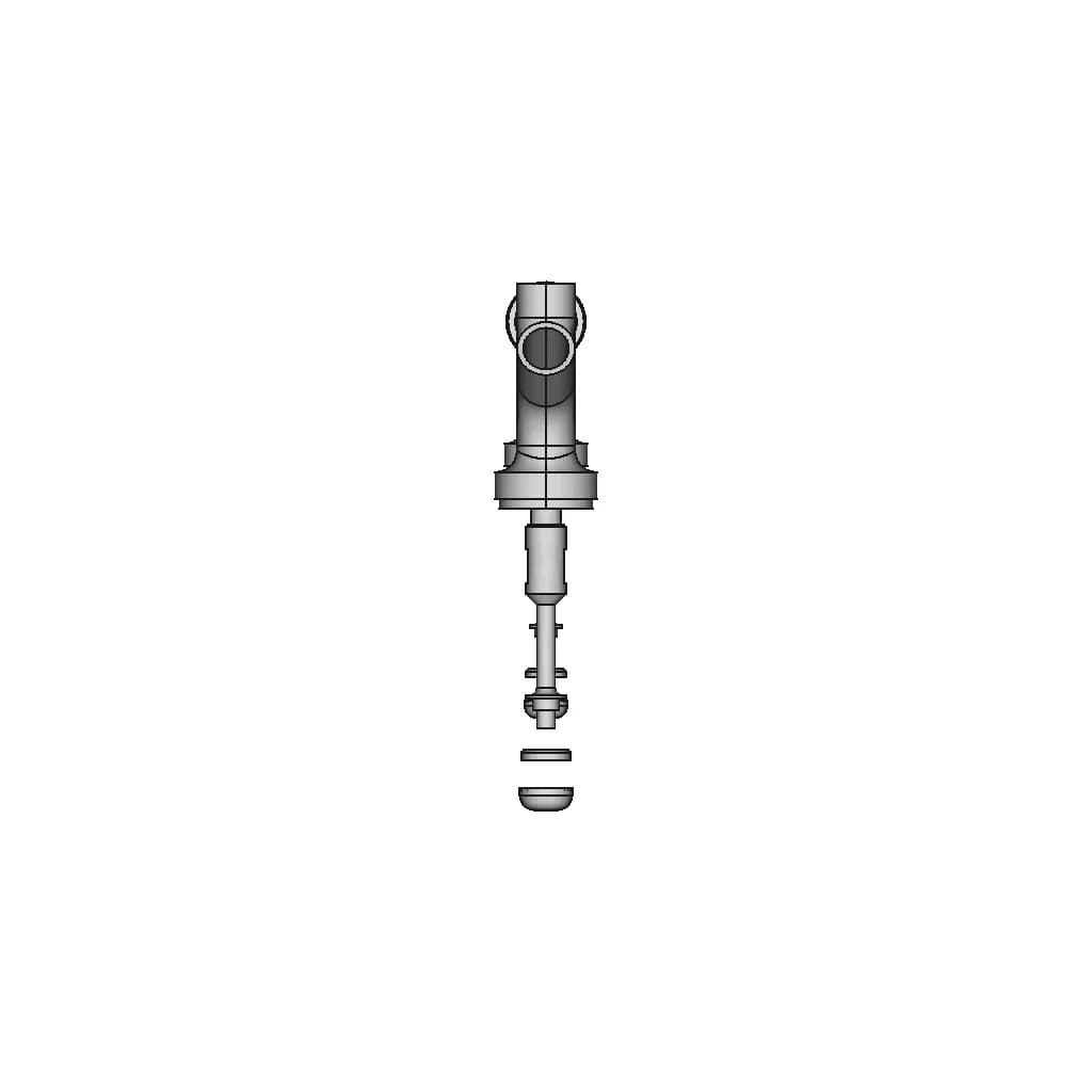 Tap For A 12-Liter Beer Tap System | High-Quality CAD Model_0_270_degree_snapshot