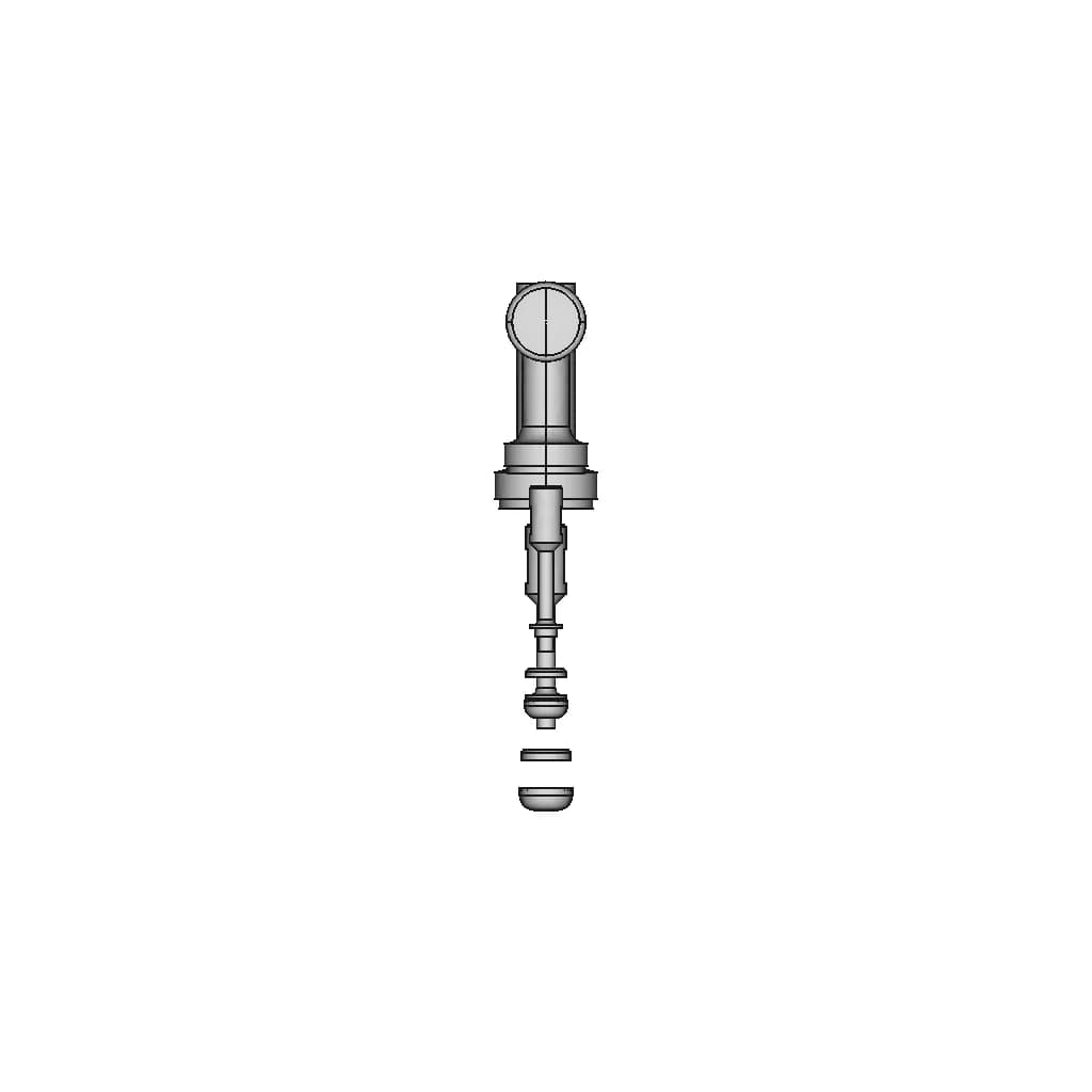 Tap For A 12-Liter Beer Tap System | High-Quality CAD Model_0_90_degree_snapshot