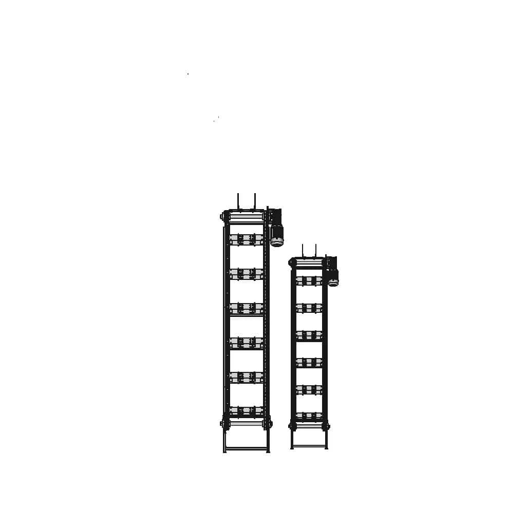 Chain Lifter Conveyor | High-Quality CAD Model_0_90_degree_snapshot