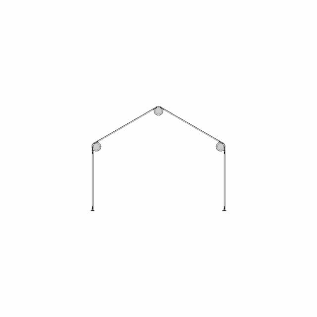 Frame For A 8 X 2 Meter Shed - Standard Mechanical Component