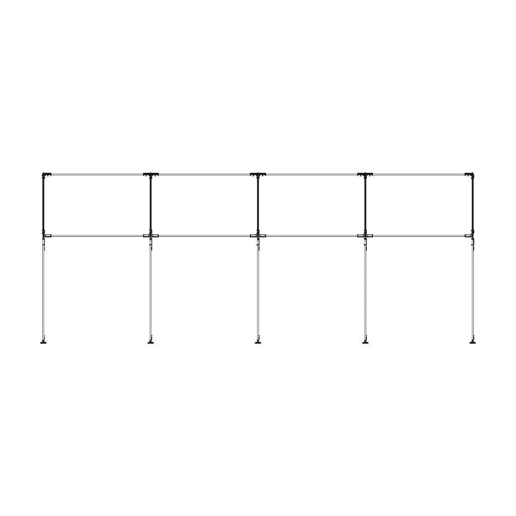 Frame For A 8 X 2 Meter Shed - Standard Mechanical Component_0_270_degree_snapshot