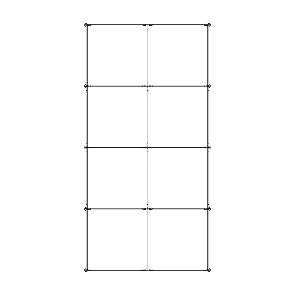 Frame For A 8 X 2 Meter Shed - Standard Mechanical Component_270_0_degree_snapshot