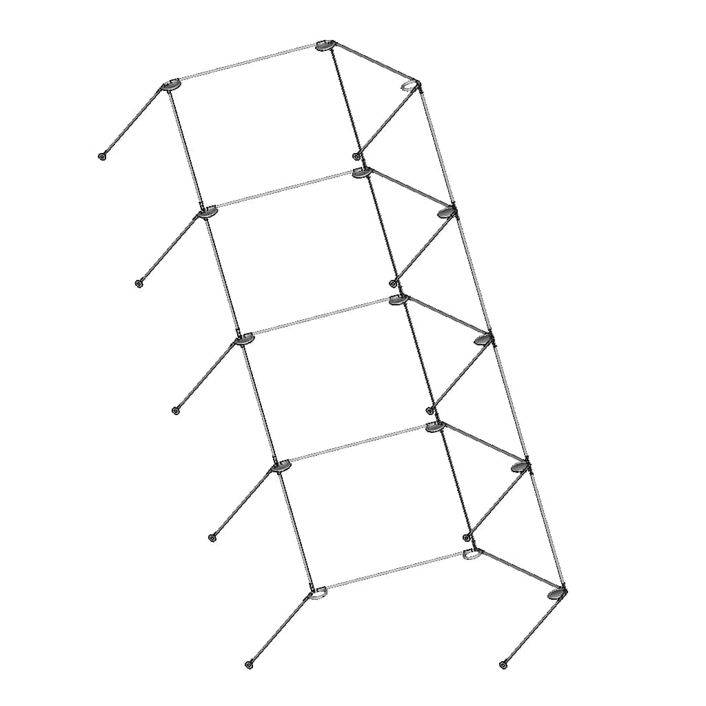 Frame For A 8 X 2 Meter Shed - Standard Mechanical Component_60_30_degree_snapshot
